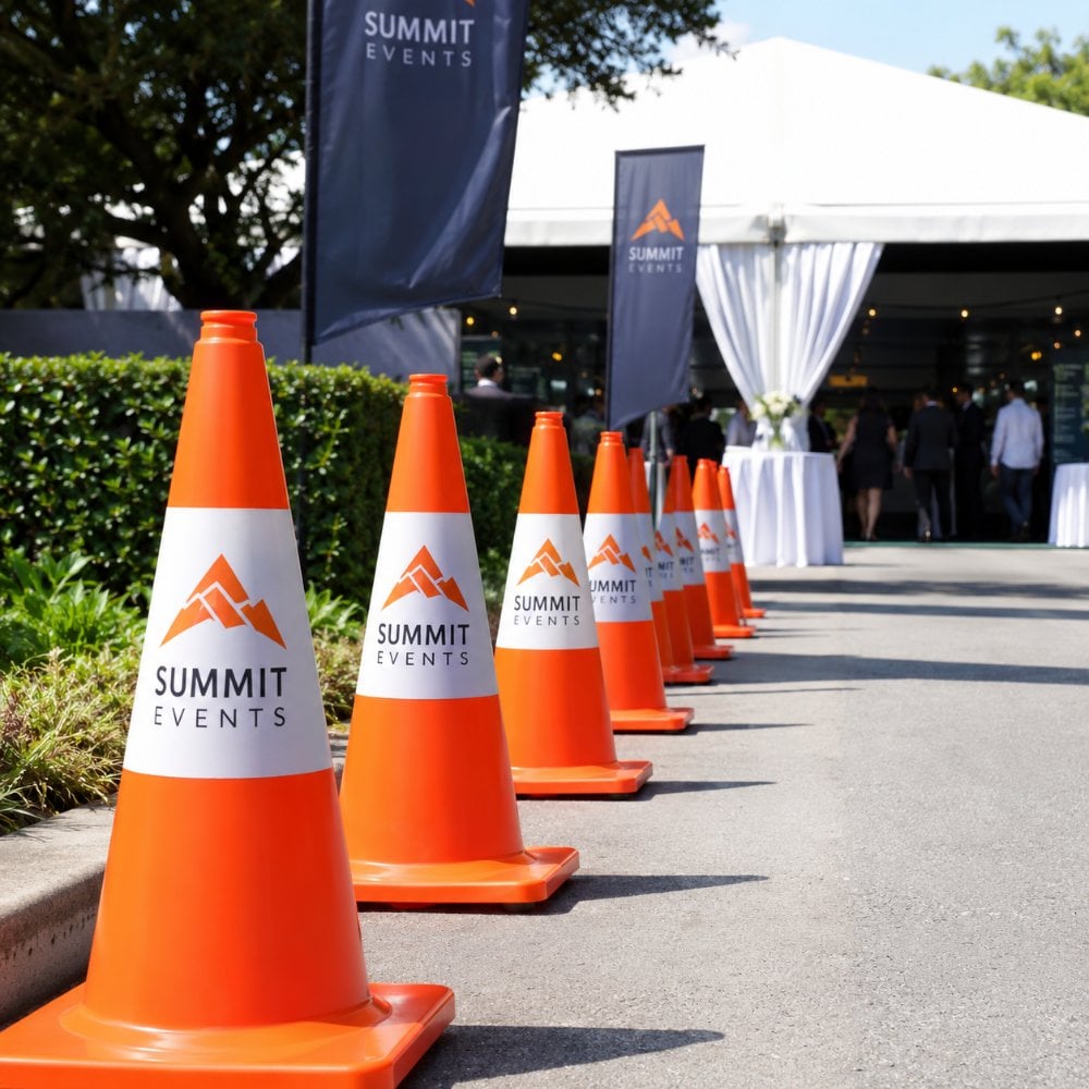 Custom traffic cones