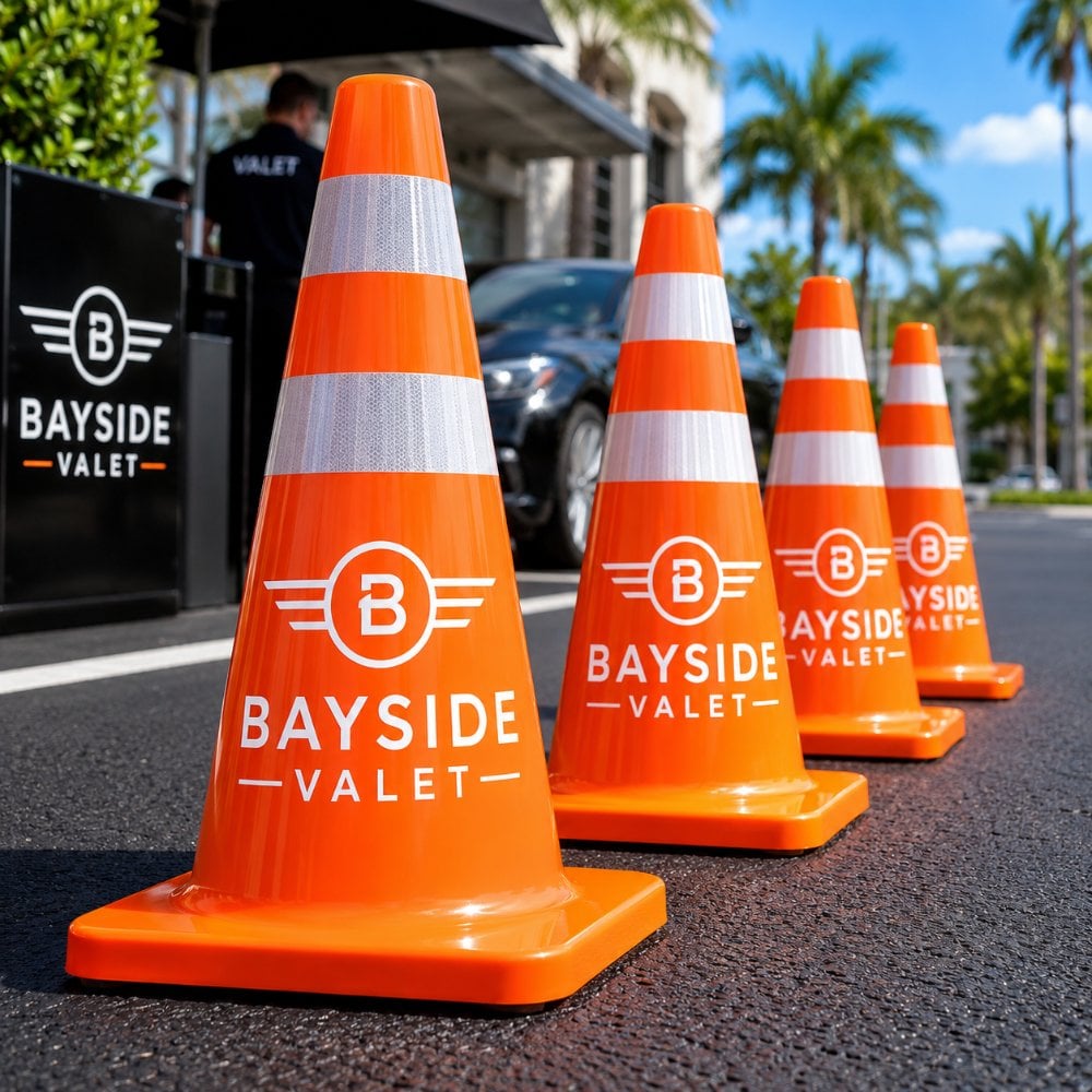 Custom traffic cones