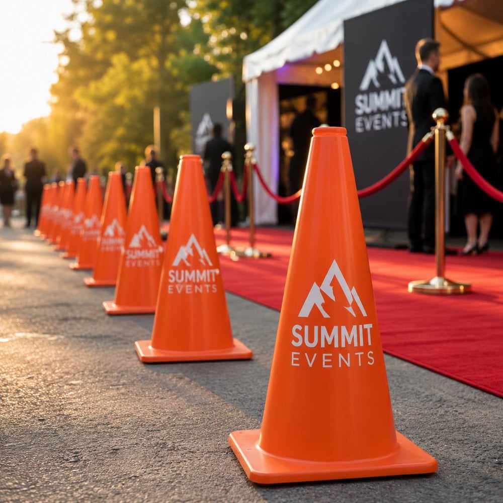 Custom traffic cones